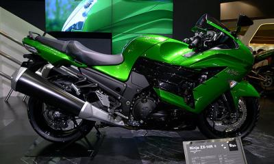 Kawasaki Ninja ZX-14R, 186 miles per hour 1 100x100