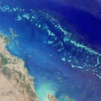 The Great Barrier Reef, surface : 345.400 km2 200x200